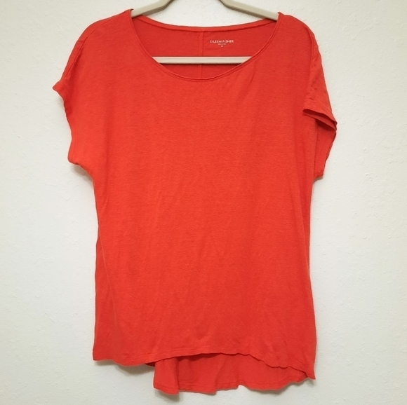 Eileen Fisher Linen Top M - Picture 1 of 4